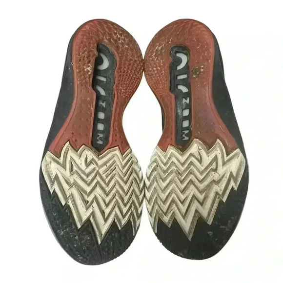 Nike Air Zoom GT Cut 2 Low Nike University Men's Basketball Orange Black 7 - Picture 12 of 13